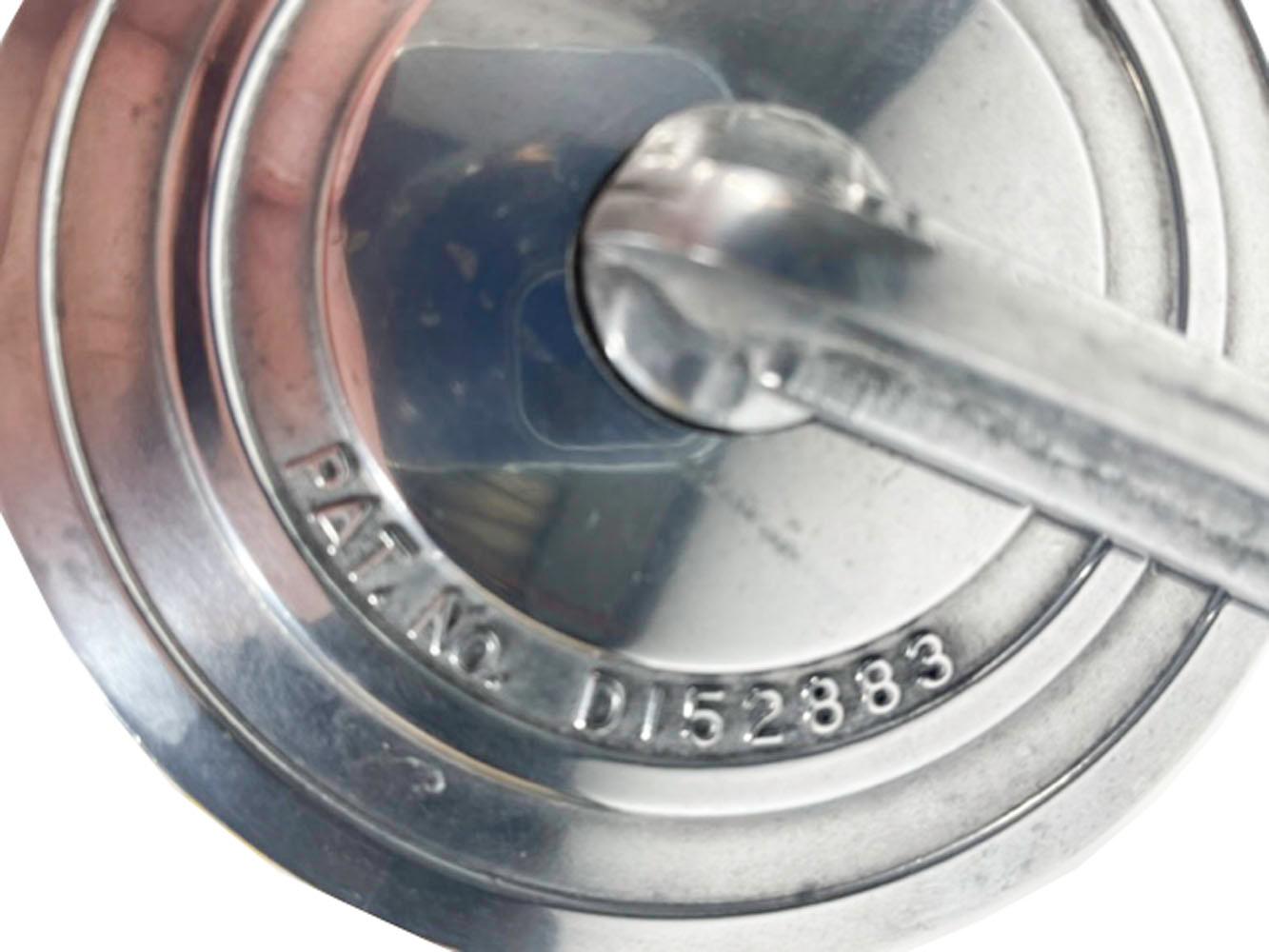 American Vintage Atlas Bantam Cast Aluminum & Glass 5 Cent Peanut Vending Machine