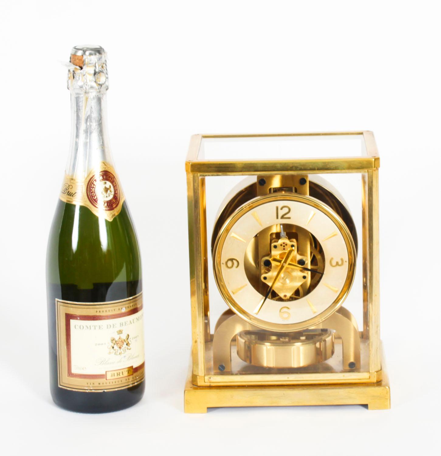 Pendule de cheminée Atmos Jaeger le Coultre du 20ème siècle en vente 10