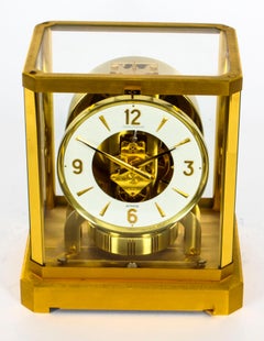 Vintage Atmos Jaeger le Coultre Mantle Clock Box 20th C