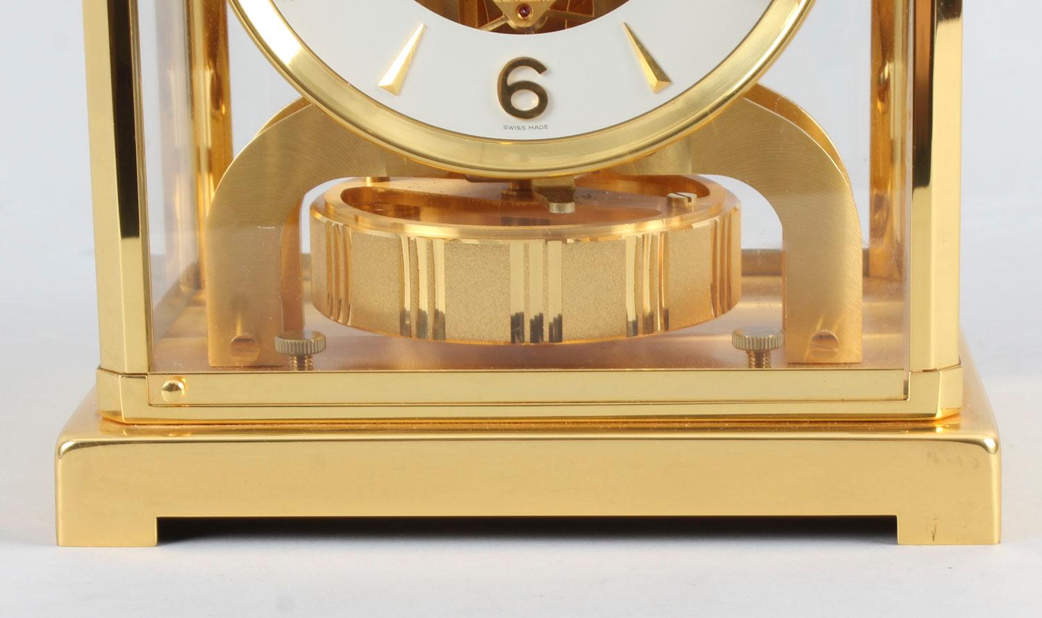 atmos jaeger lecoultre mantel clock