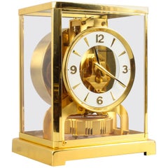 Vintage Atmos Jaeger LeCoultre Mantle Clock, 20th Century