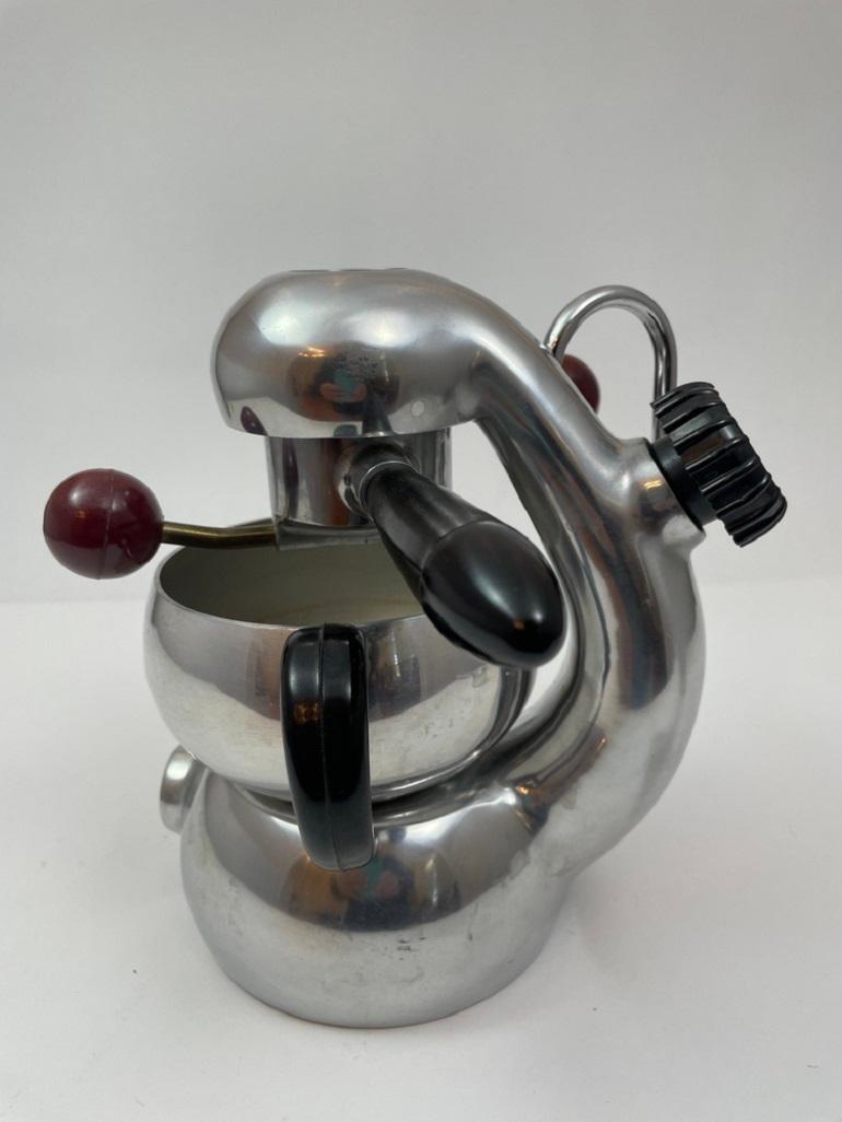 Atomic-Couchtisch im Vintage-Stil von Giordano Robbiati, Italien 1950er Jahre im Angebot 4