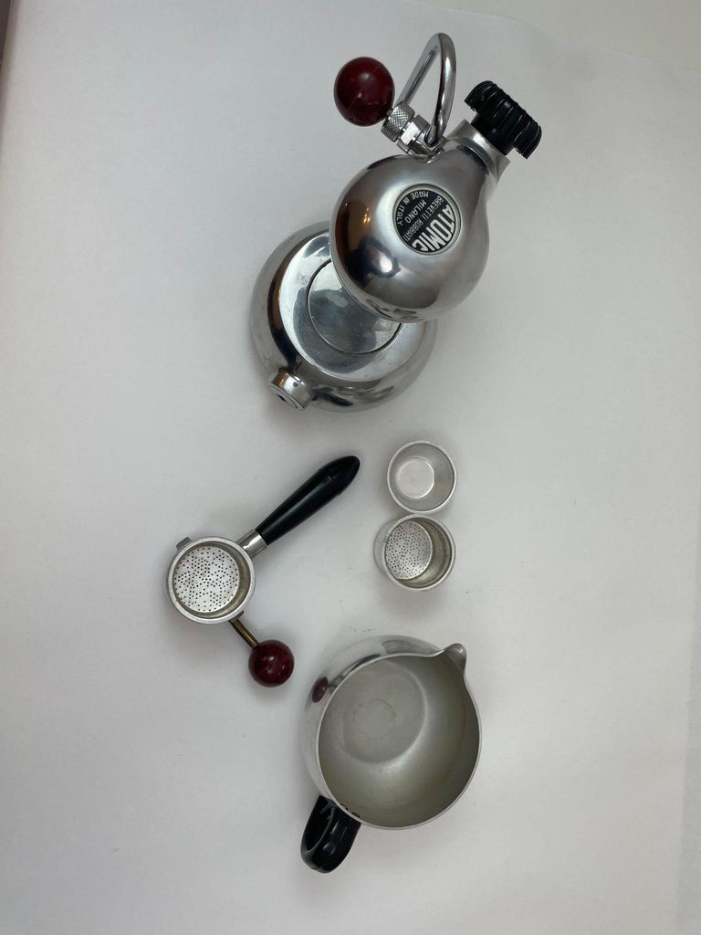 Vintage Atomic Coffee Maker by Giordano Robbiati Italy 1950s at