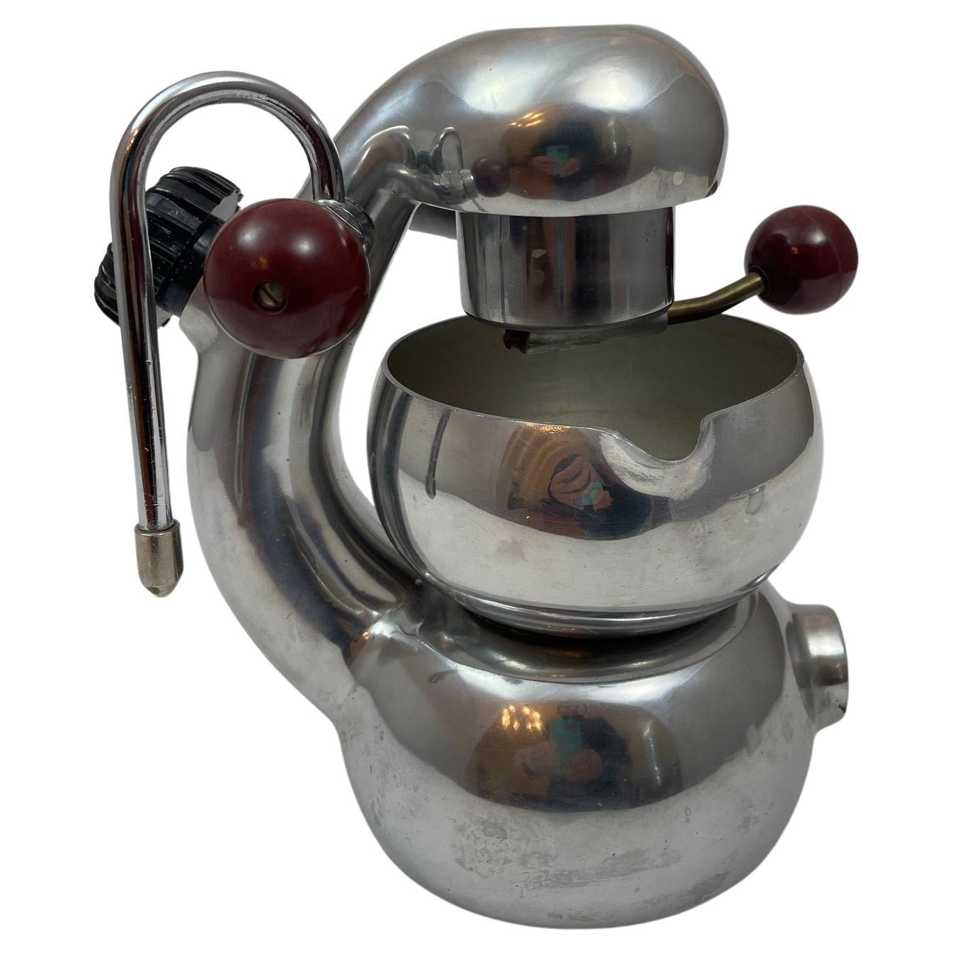 Vintage Atomic Coffee Maker by Giordano Robbiati Italy 1950s For Sale