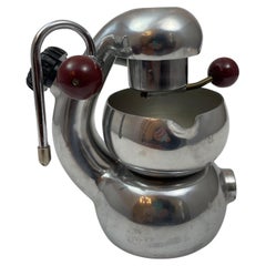 Retro Atomic Coffee Maker by Giordano Robbiati Italy 1950s