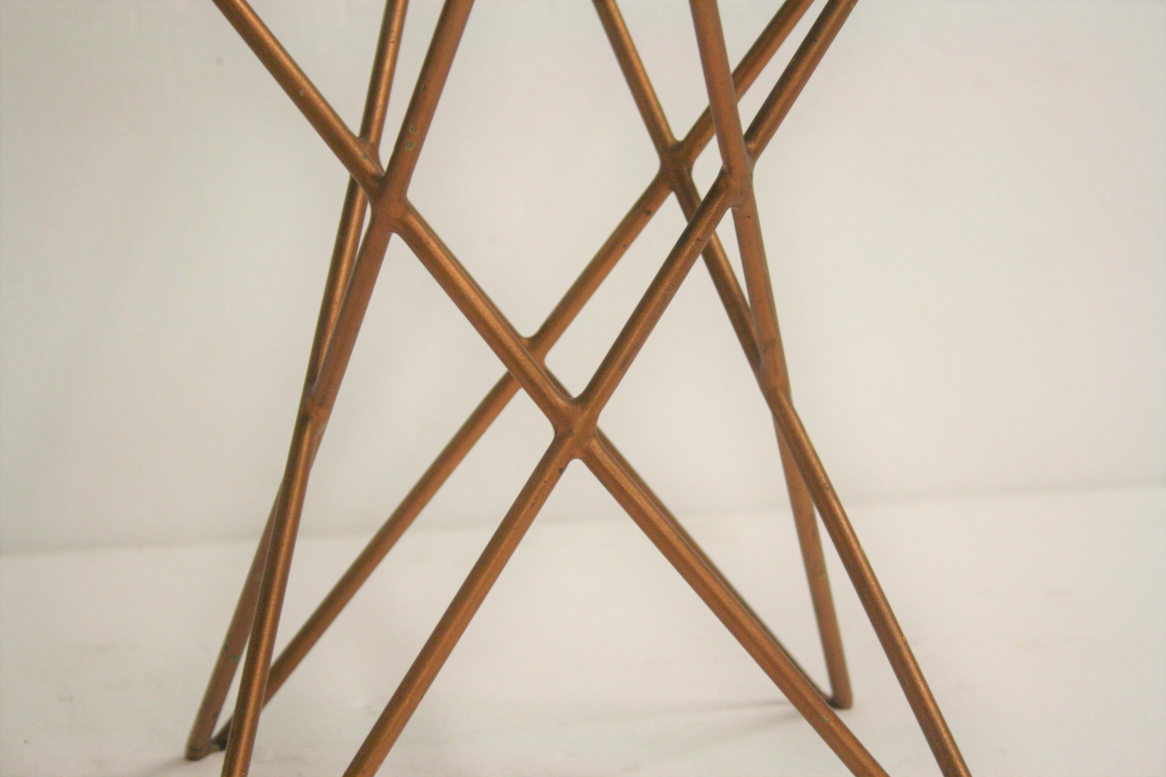 Brass Vintage Atomic Coffee Table, 1950s