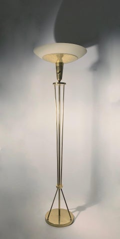 A Vintage Atomic Sputnik Torchere Floor Lamp in the manner of Arredoluce