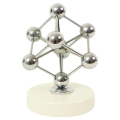 Vintage Atomiumstatue Chrom Keramik Expo 58 Souvenir, Vintage