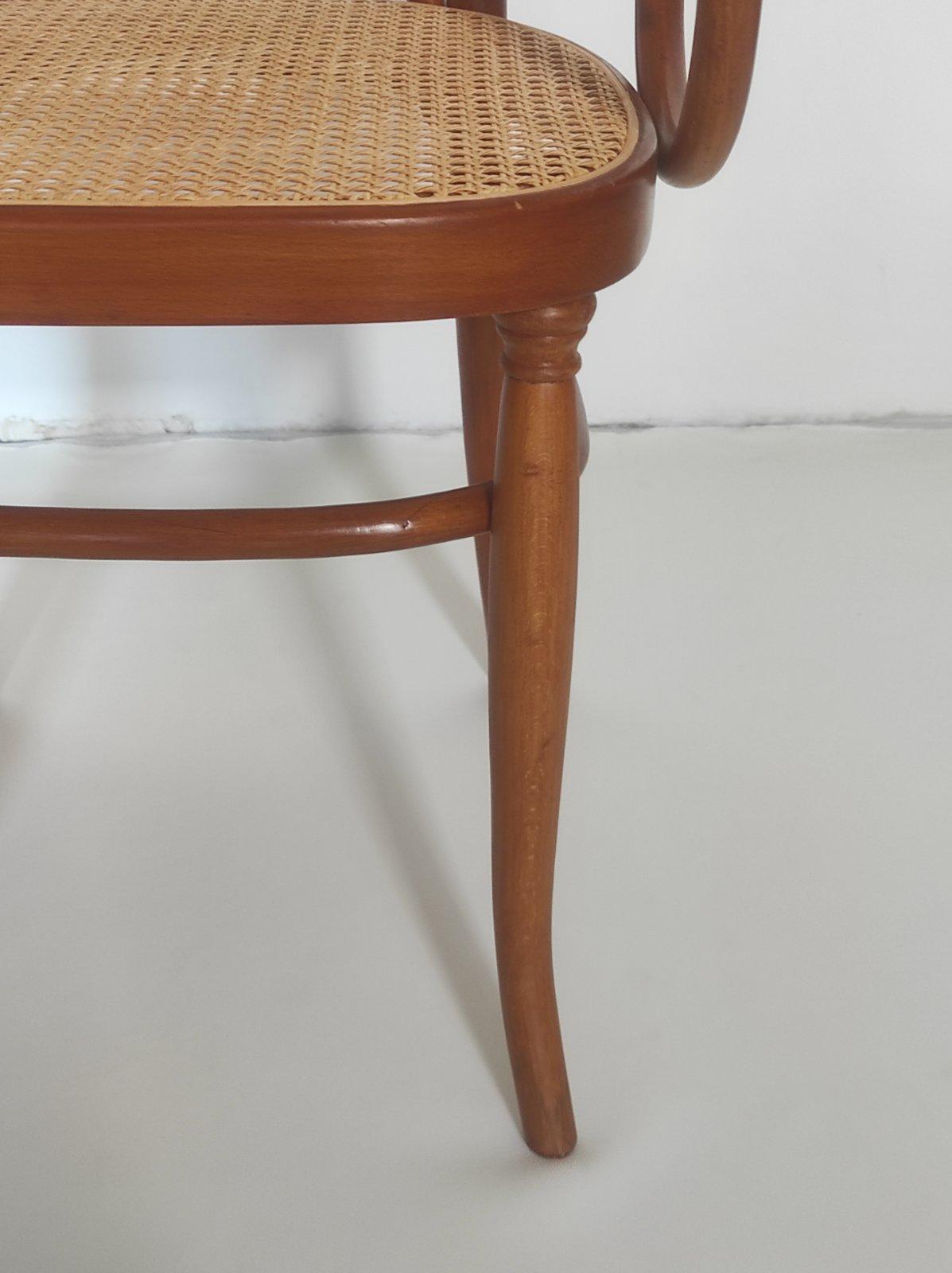Vintage Attributed to Thonet No 17 Chair 1970s For Sale 3