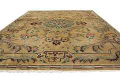 Vintage Aubusson Style Palace Size Rug with Louis XVI Style