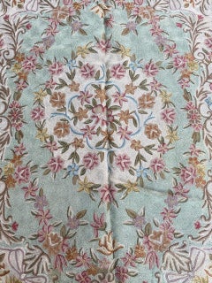 Vintage Aubusson Style Rug