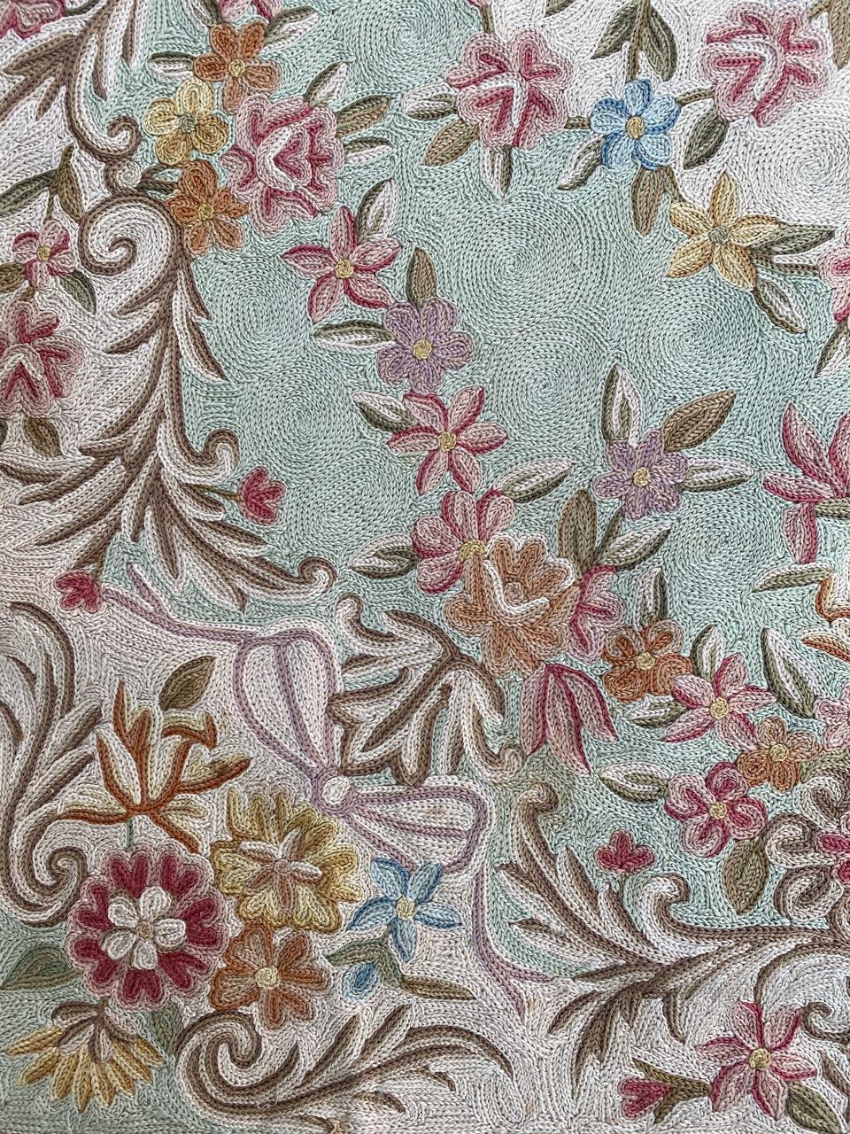 Vintage Aubusson Style Rug For Sale 1
