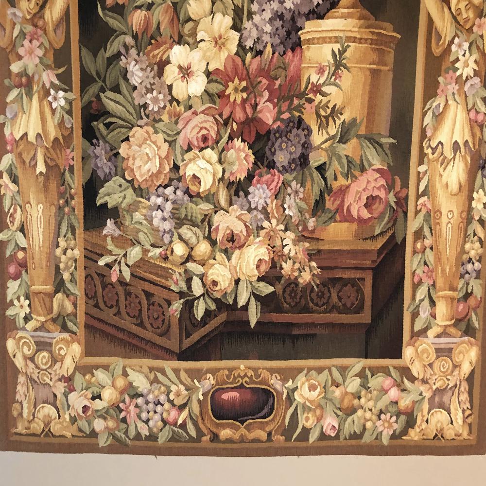 Vintage Aubusson-Style Tapestry In Good Condition For Sale In Dallas, TX