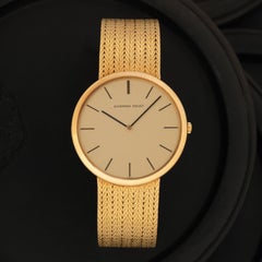 Vintage Audemars Piguet 18 Karat Yellow Gold 34mm Hand Wound Watch