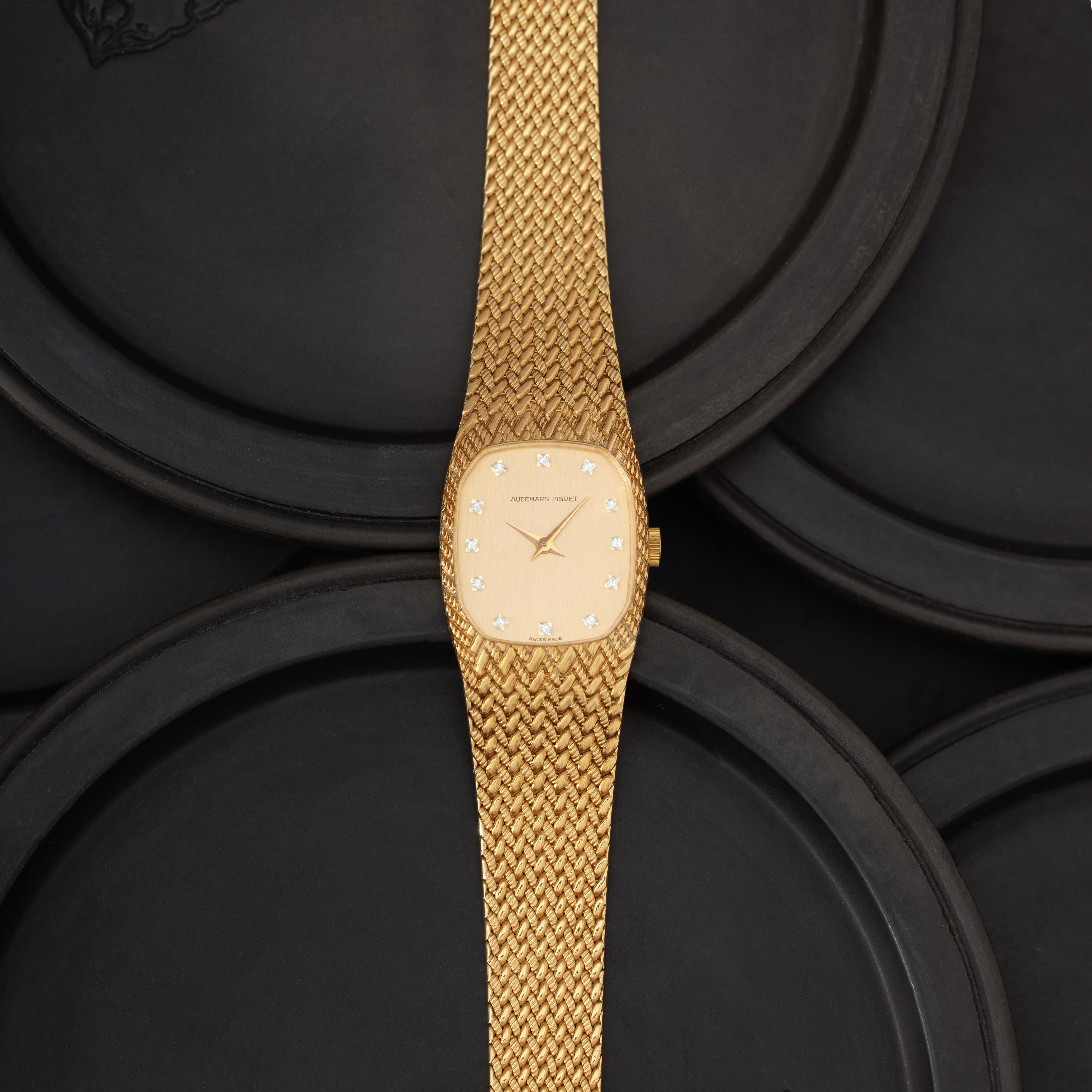 Vintage Audemars Piguet 18k Yellow Gold Cobra Model 624 2