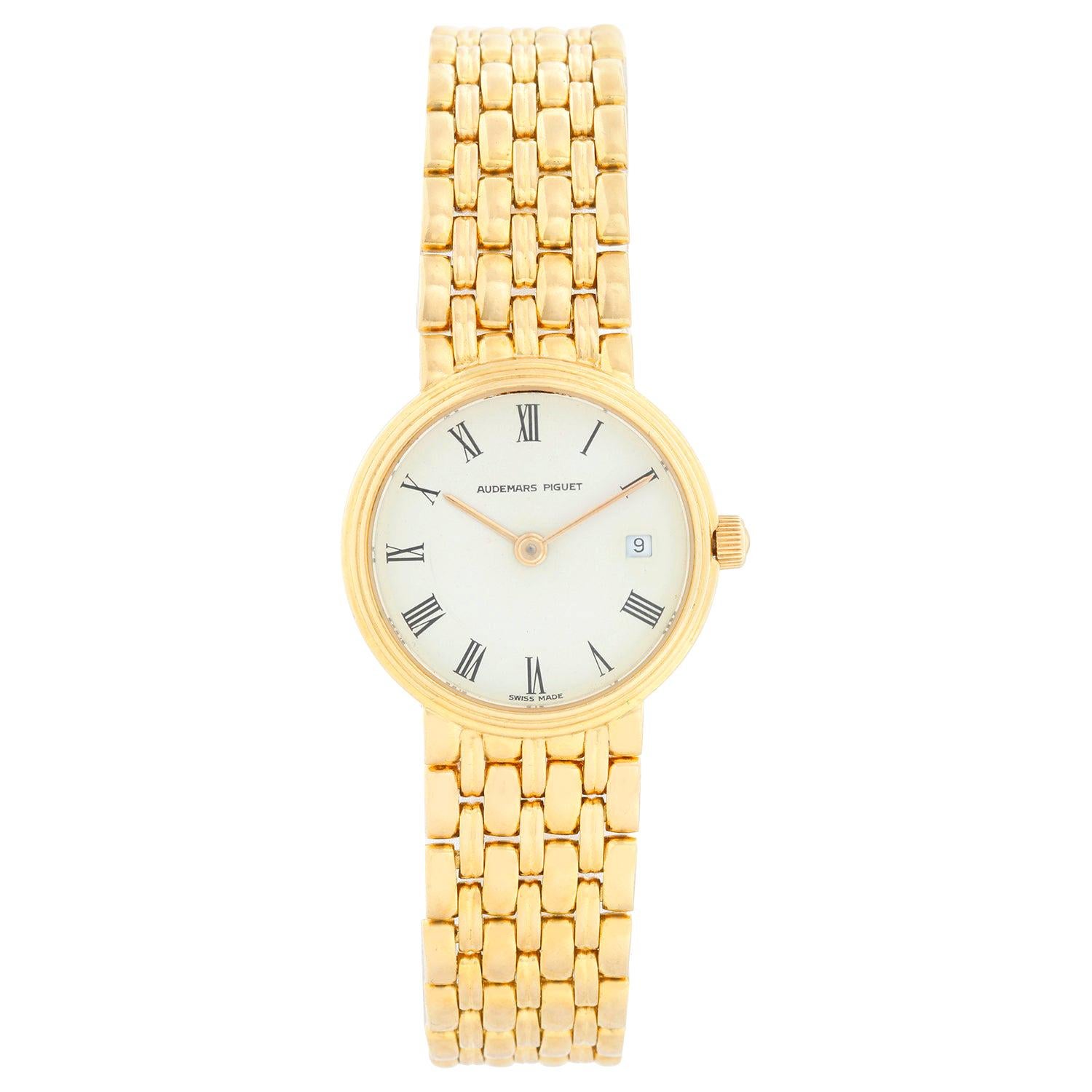 Vintage Audemars Piguet 18K Yellow Gold Ladies Watch