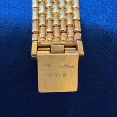 Vintage Audemars Piguet Cobra 18K Gold Diamond Dial Integral Armbanduhr