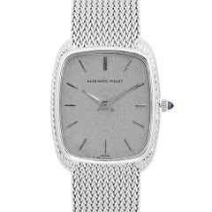 Vintage Audemars Piguet Cobra 18k White Gold Silver Dial Manual Unisex Watch 701