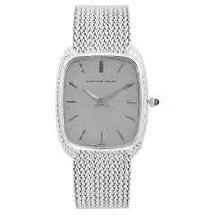 Vintage Audemars Piguet Cobra 18k White Gold Silver Dial Manual Unisex Watch 701