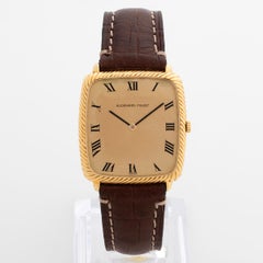 Vintage Audemars Piguet Dress Watch, 18 Karat Yellow Gold Case