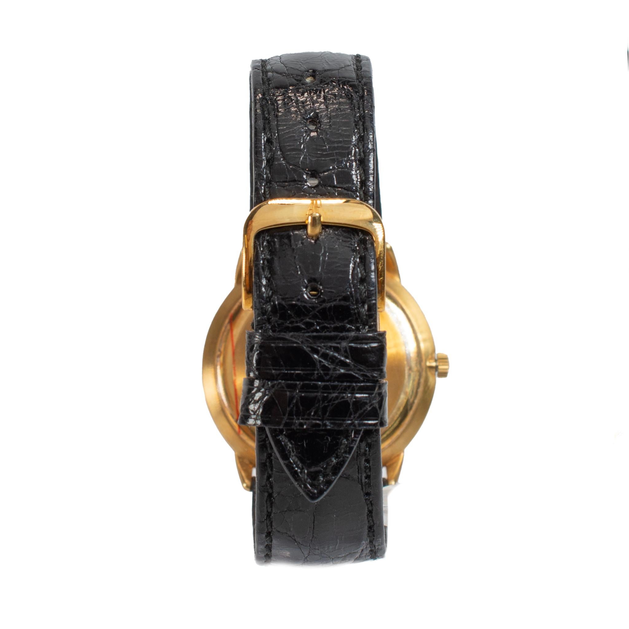 Orologio automatico d'epoca Audemars Piguet Dual Time 36MM 25685BA Calendario in oro 18K in vendita 1