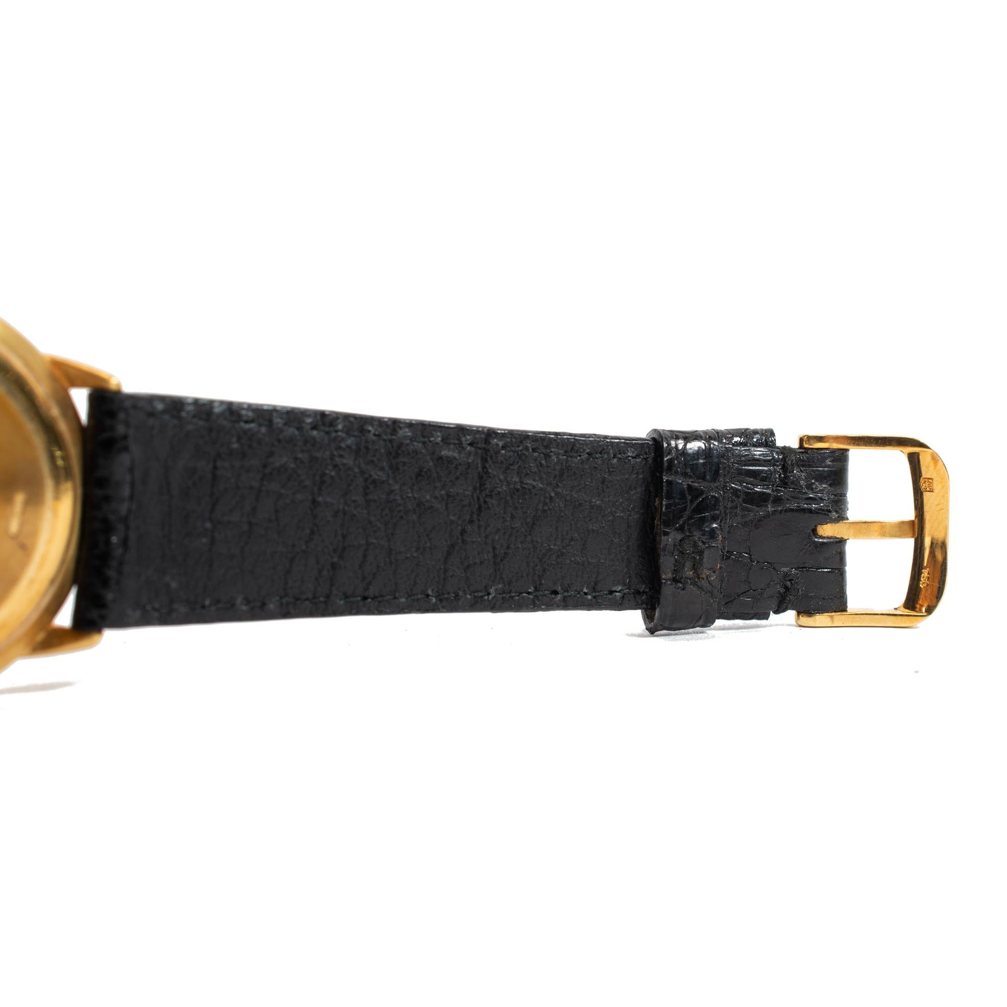 Orologio automatico d'epoca Audemars Piguet Dual Time 36MM 25685BA Calendario in oro 18K in vendita 3