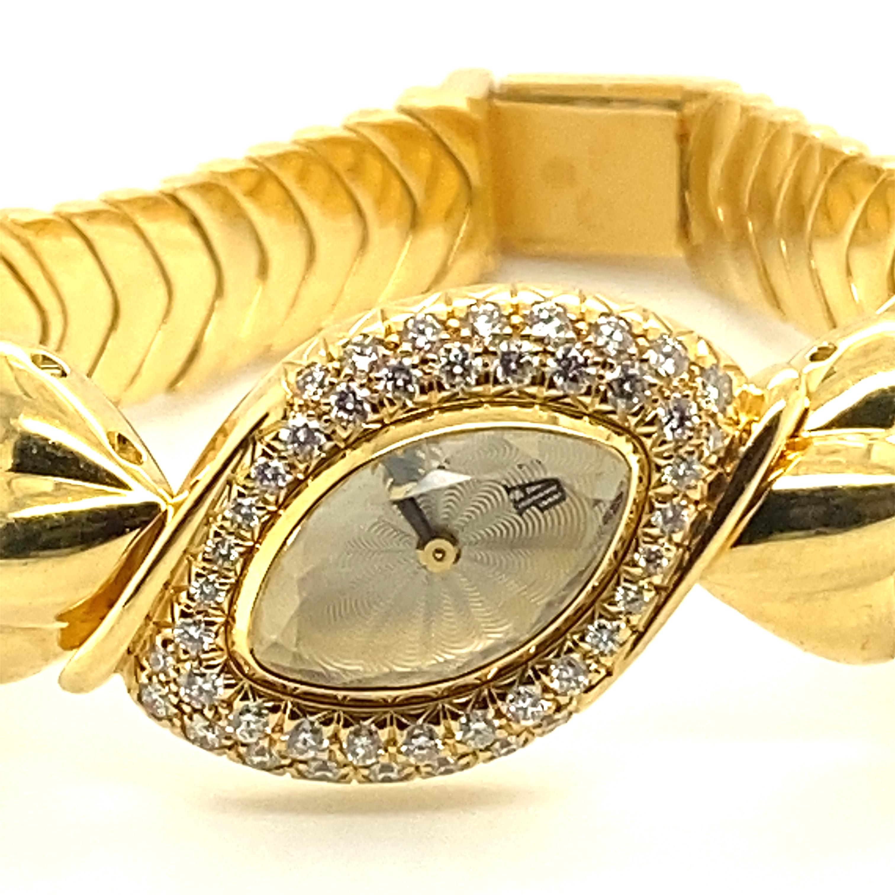 Modern Vintage Audemars Piguet Ladies Cocktail Watch in 18K Gold