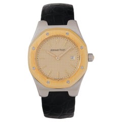 Vintage Audemars Piguet Royal Model 66800SA 18 Karat Yellow Gold Stainless Steel