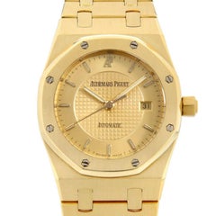 Vintage Audemars Piguet Royal Oak 15050BA Gold Men's Watch - Gently Used