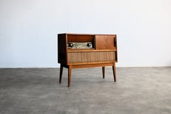 vintage audio furniture  radio  cabinet  1960s  Sweden