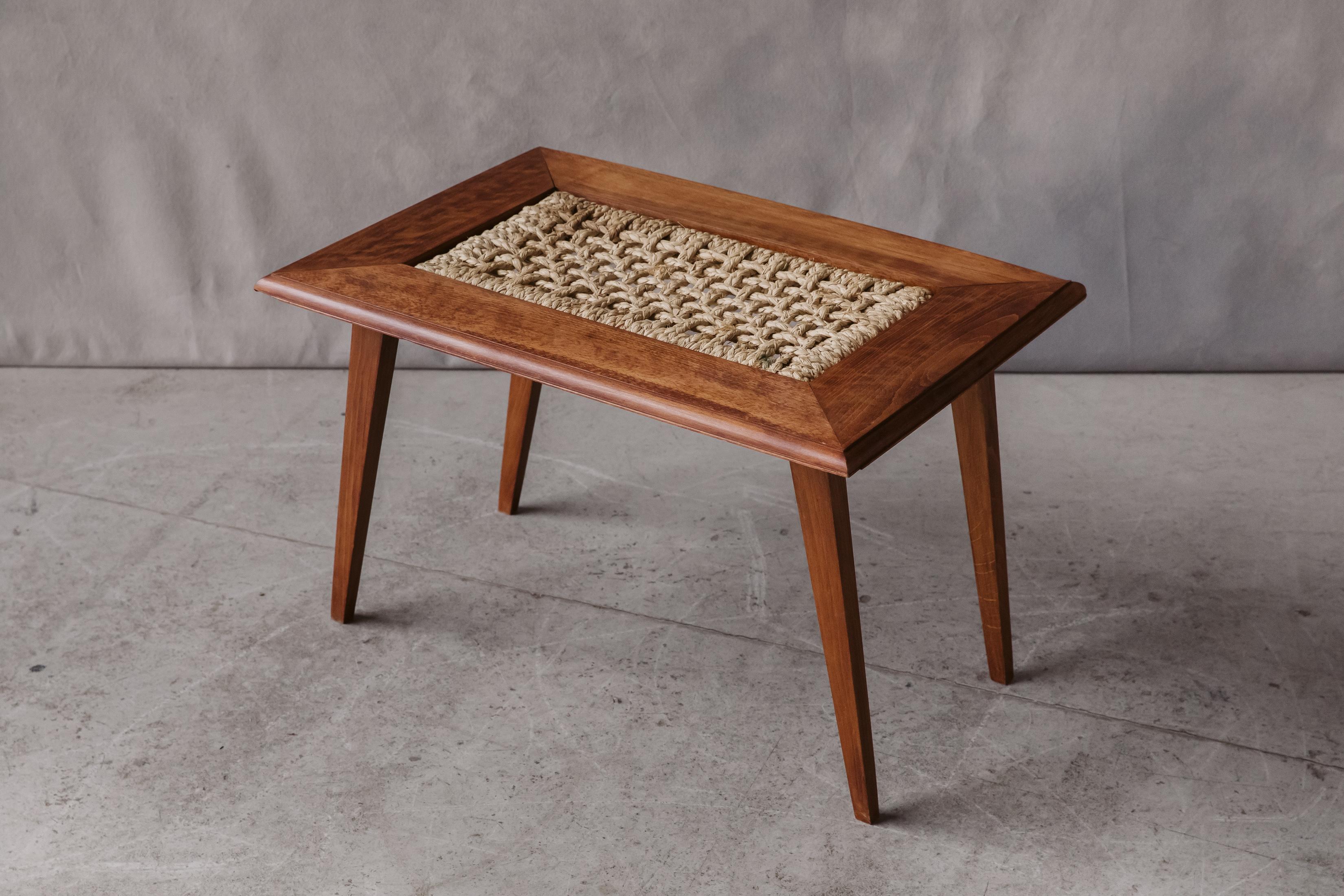 Mid-20th Century Vintage Audoux Minet Coffee Table, From France, Circa 1960 For Sale