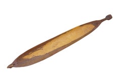 Vintage Australian Aboriginal Hand Carved Wood Woomera Throwing Spear 33"