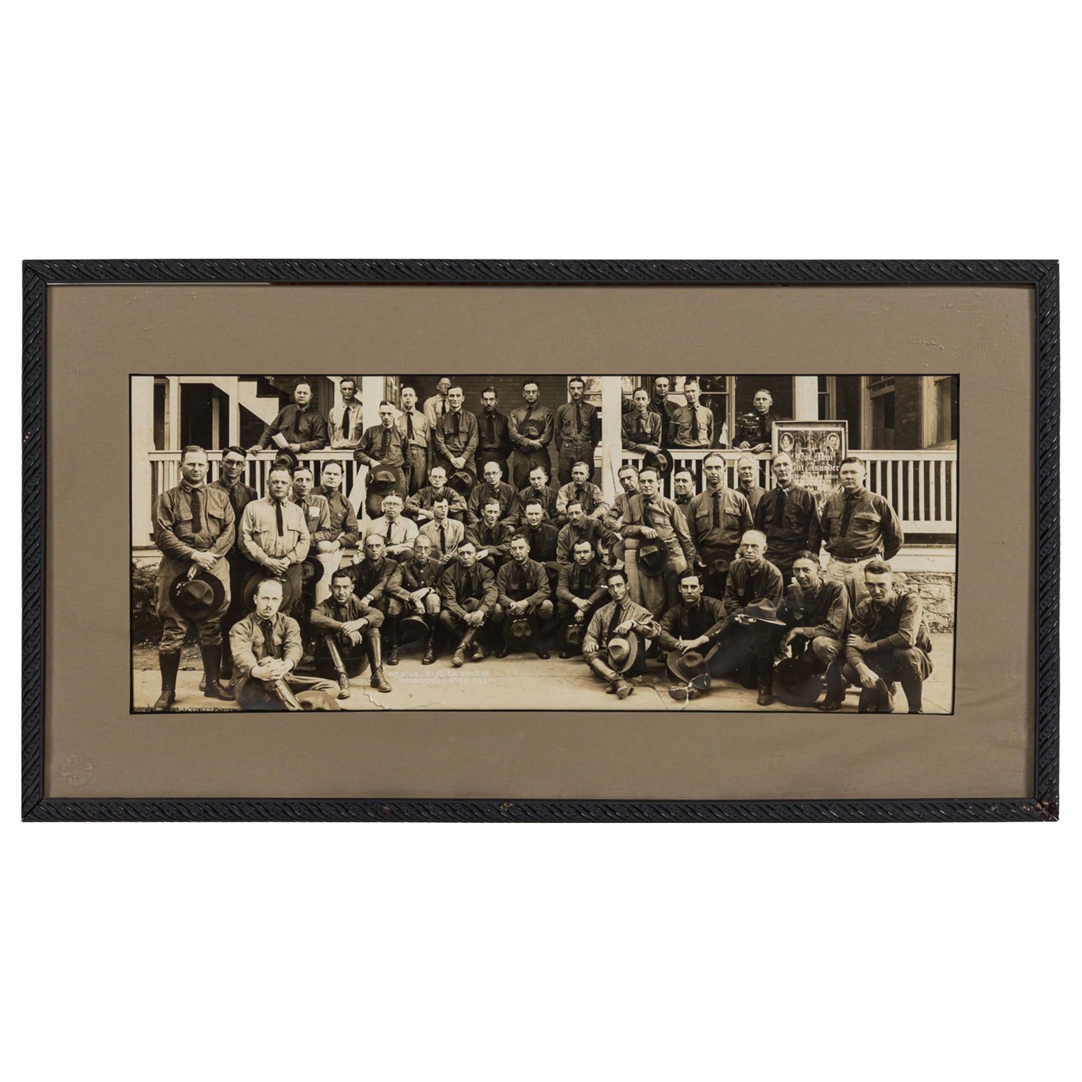 Vintage Australian Motorcyle Police Photograph