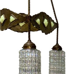 Vintage Austrian Light Fixture