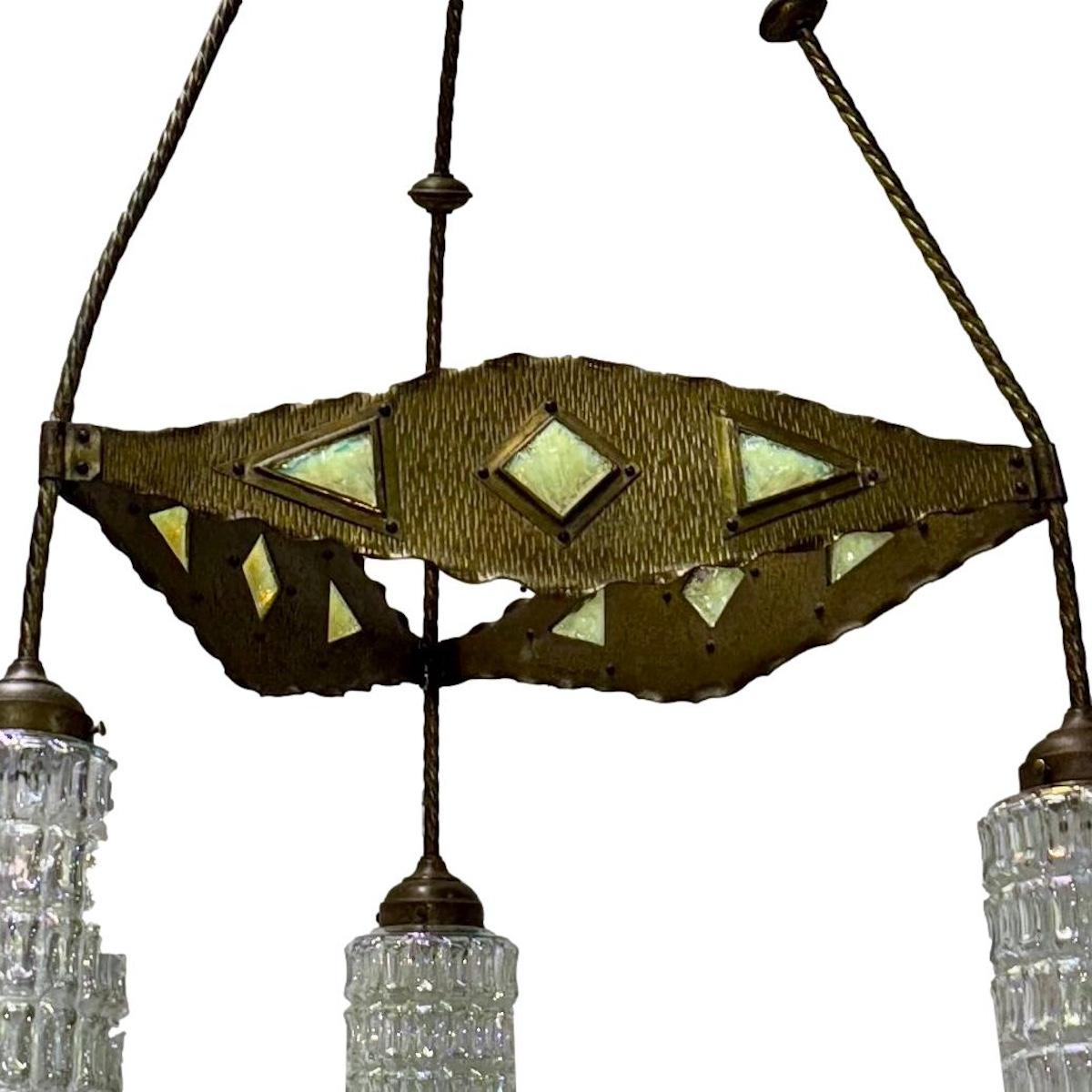 Lampada austriaca d'epoca In condizioni buone in vendita a New York, NY