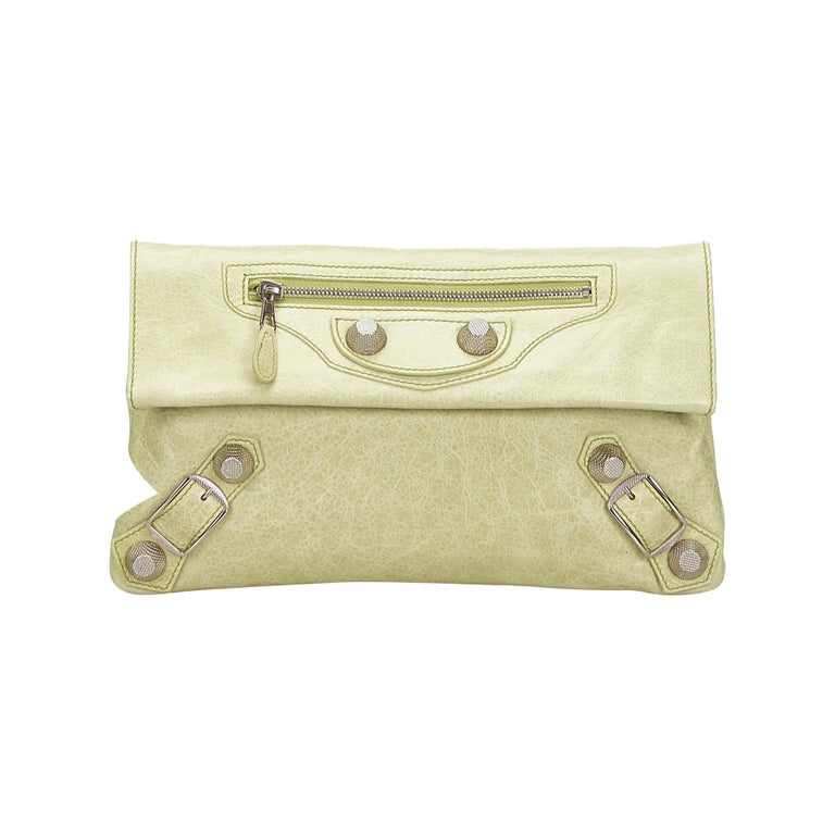 Vintage Authentic Balenciaga Leather Motocross Giant 21 Envelope Clutch Bag  For Sale at 1stDibs | balenciaga city clutch, balenciaga clutch bag,  balenciaga giant clutch