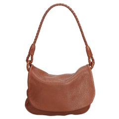 Vintage Authentic Bottega Veneta Brown Leather Shoulder Bag Italy MEDIUM Vintage Authentic Bottega Veneta Brown Leather Shoulder Bag Italy MEDIUM