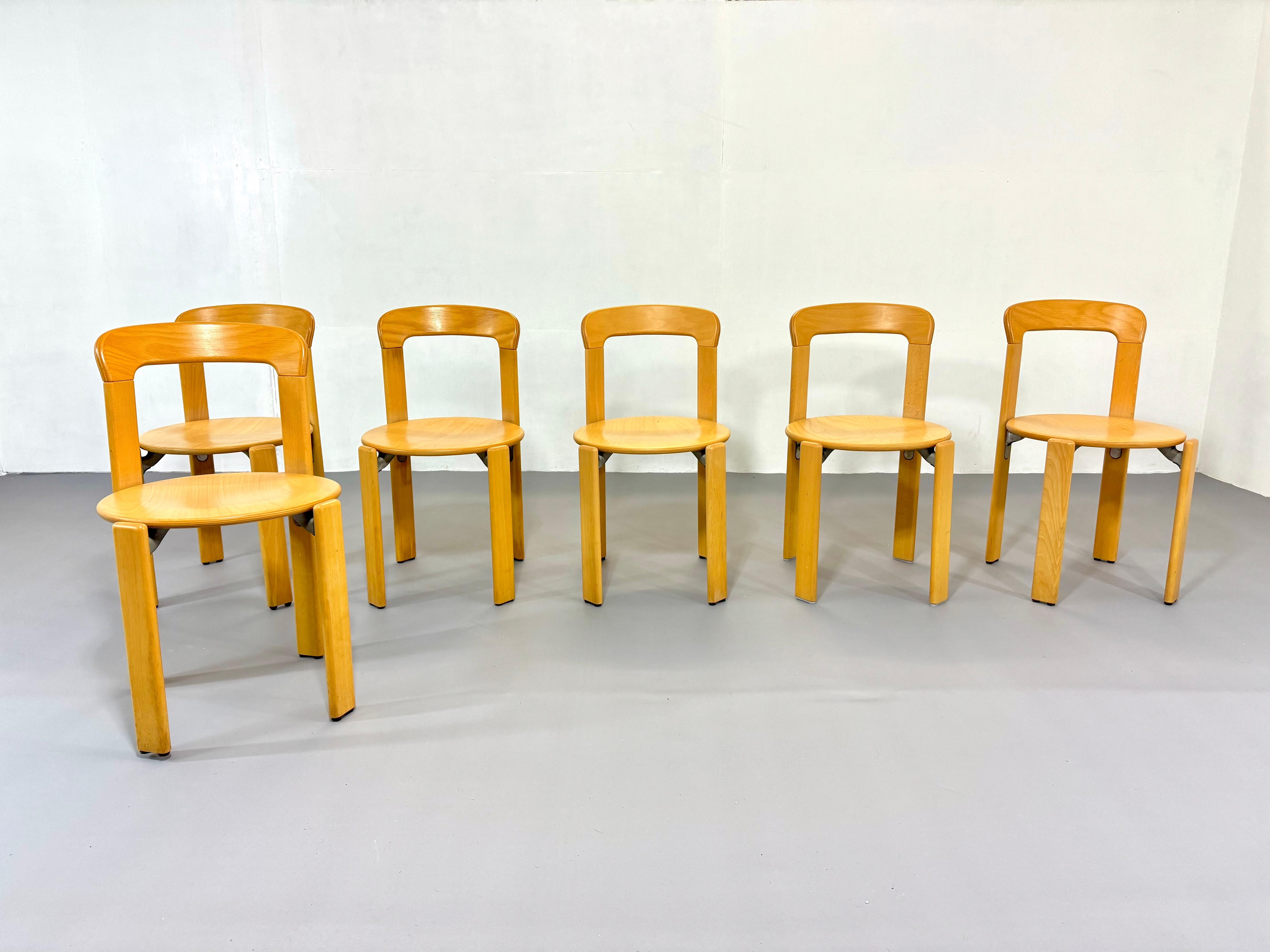 For aficionados of timeless design, we are offering an exclusive collection of 20 Bruno Rey chairs, available for purchase either individually or as a set. This opportunity is truly exceptional, as it is rare to find these iconic pieces in such