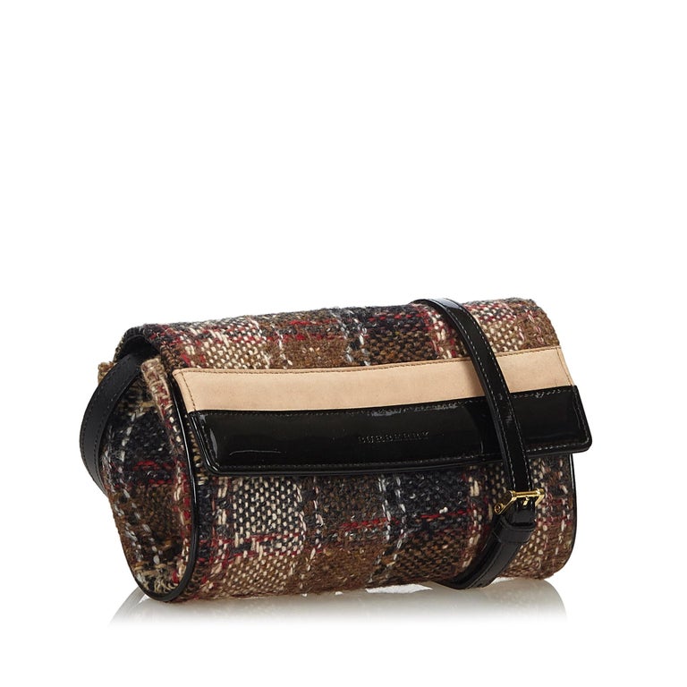 burberry plaid crossbody