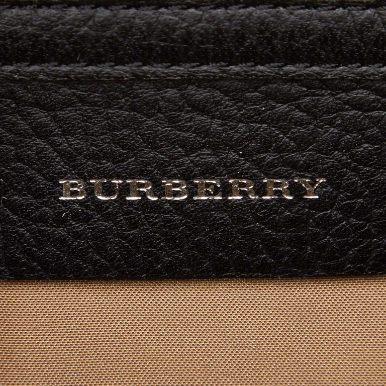 Vintage Authentic Burberry Brown Plaid Shoulder Bag United Kingdom