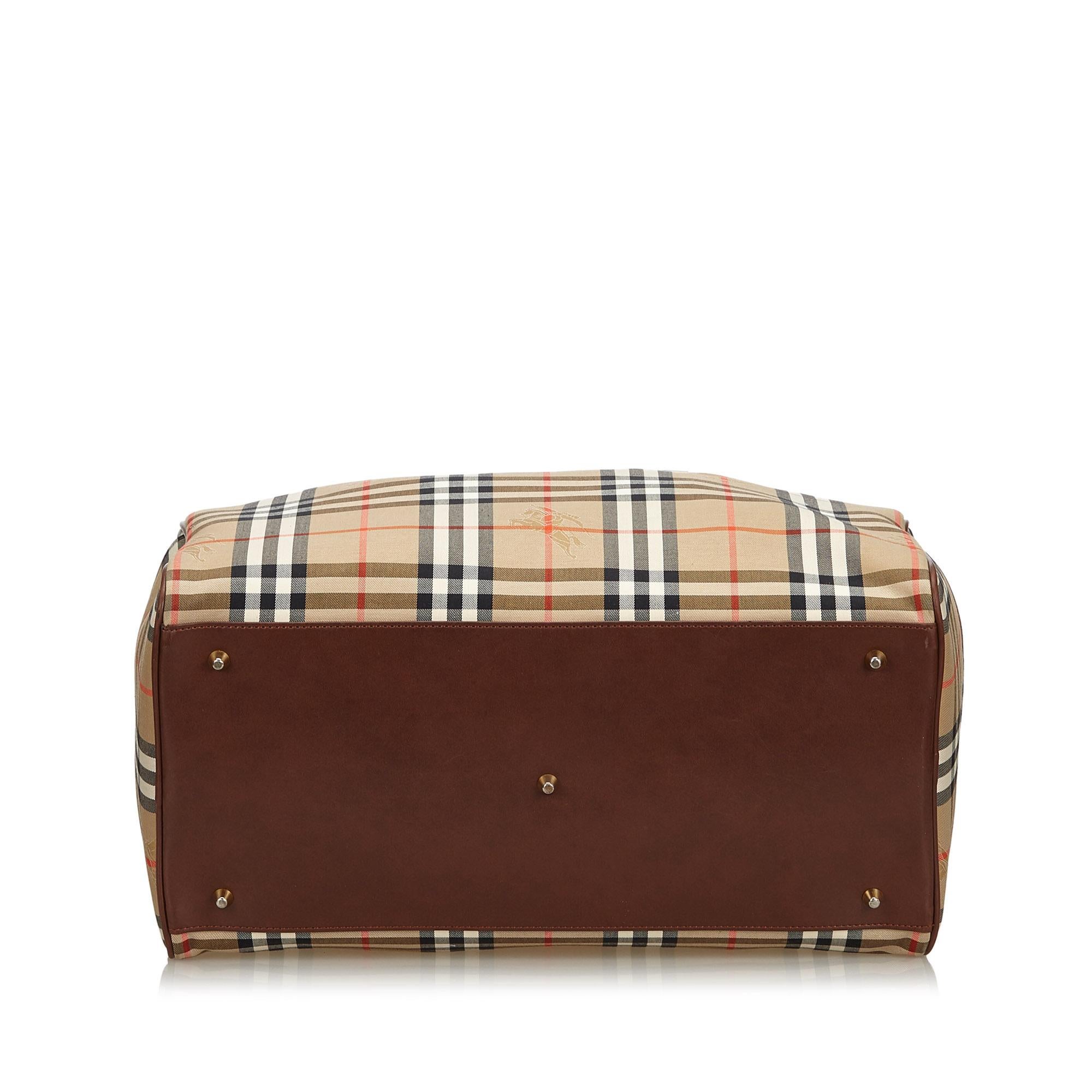 burberry luggage bag