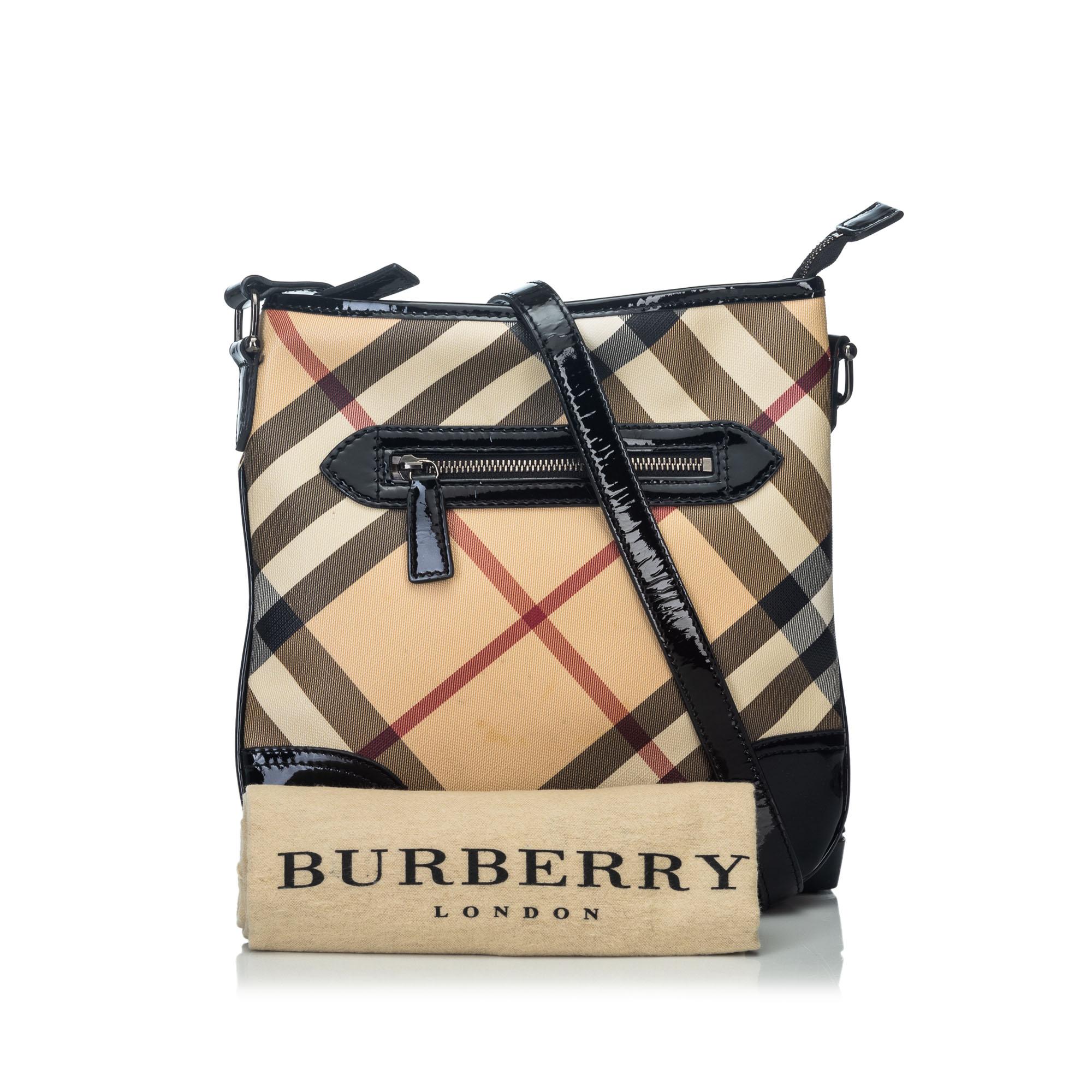 Vintage Authentic Burberry Supernova Dryden Crossbody bag w Dust Bag MEDIUM  For Sale 5