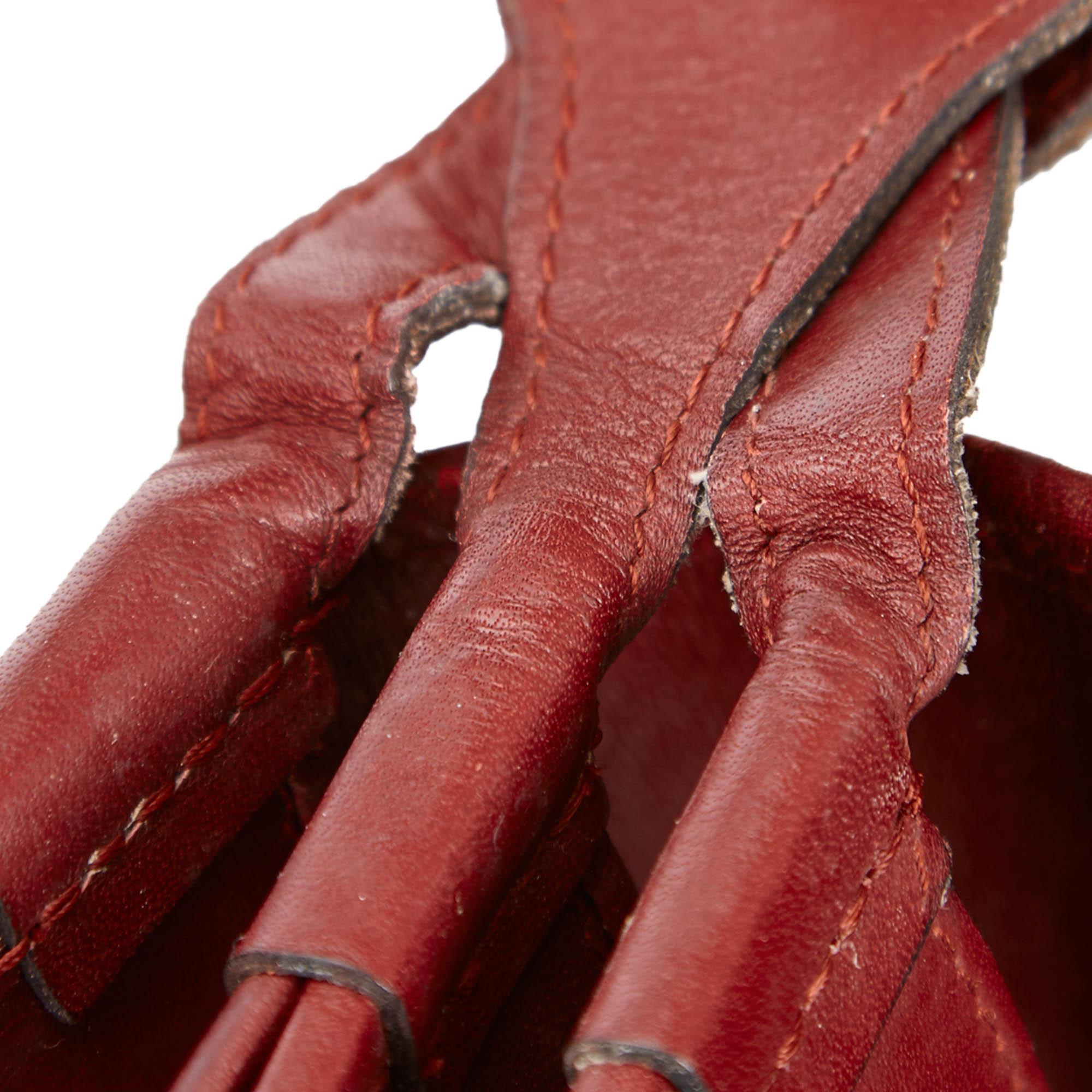 Vintage Authentic Cartier Leather Must de Cartier Shoulder Bag France MEDIUM 2