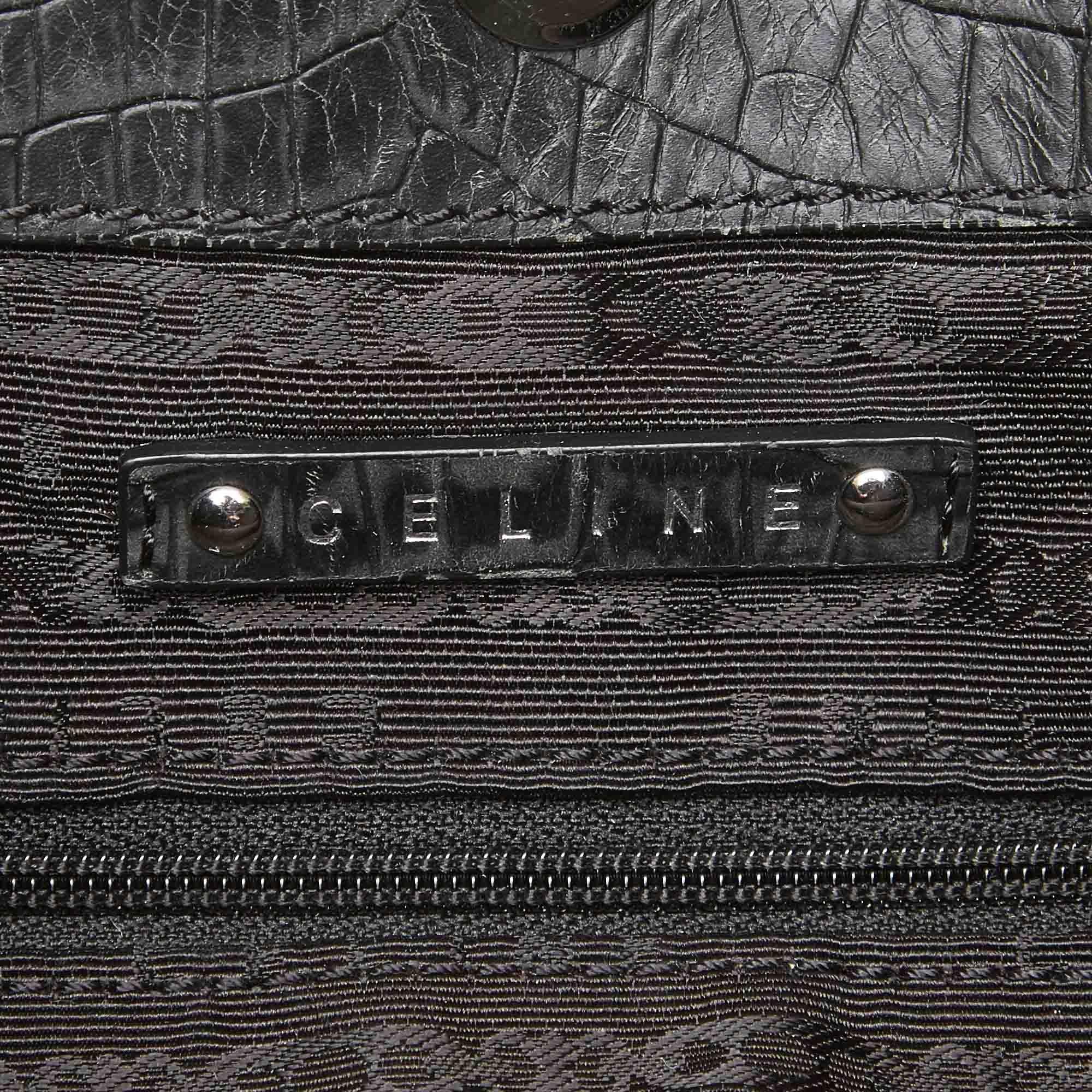 Vintage Authentic Celine Gray Fur Natural Material Tote Bag France LARGE  For Sale 2