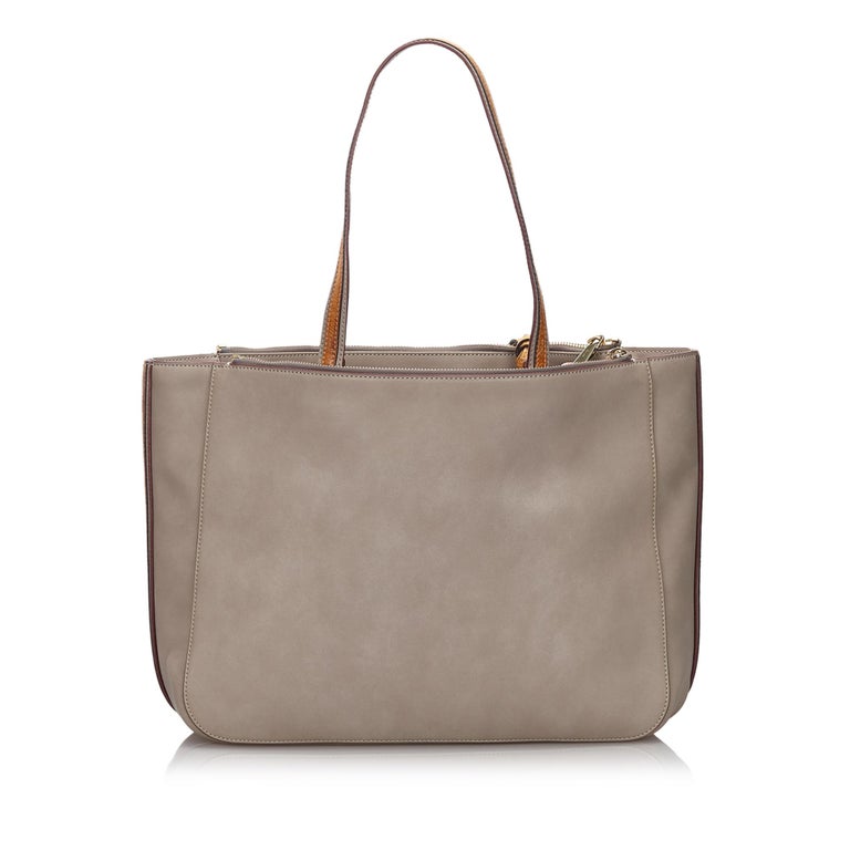 Vintage Authentic Chloe Leather Sam Tote Bag ROMANIA w Dust Bag Pouch