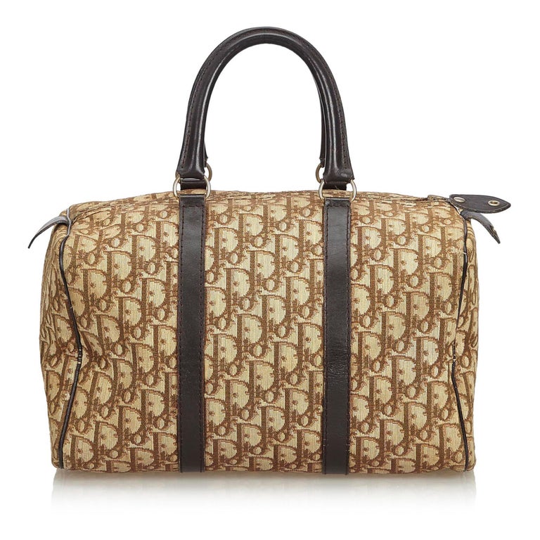 brown top handle bag