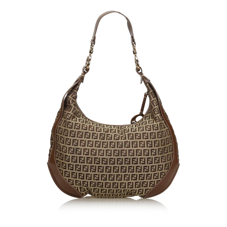 fendi zucchino hobo bag