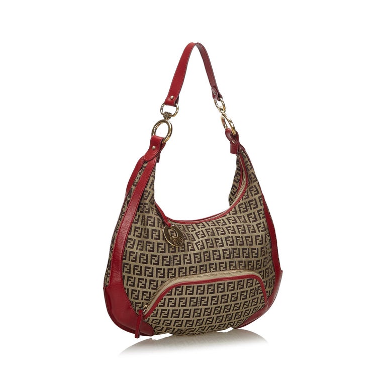 fendi zucchino hobo bag