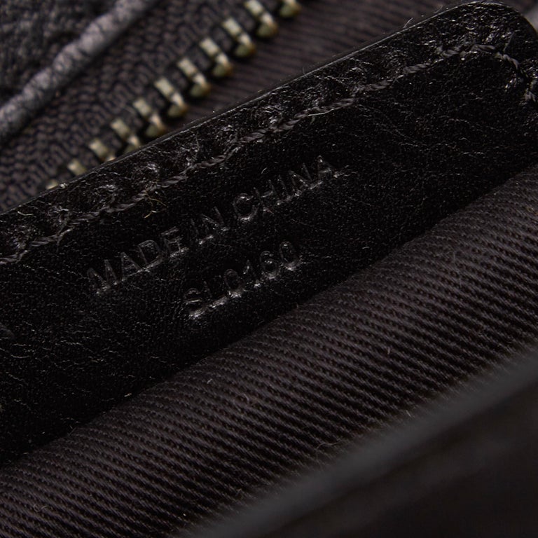 Vintage Authentic Givenchy Black Coated Canvas Fabric Handbag France ...