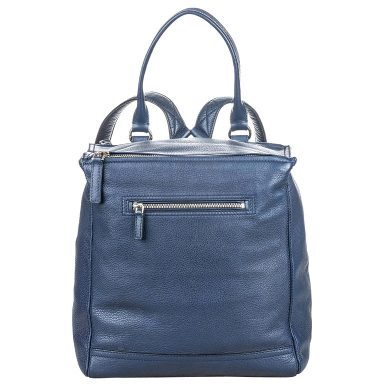 Vintage Authentic Givenchy Leather Pandora Backpack ITALY w Dust Bag